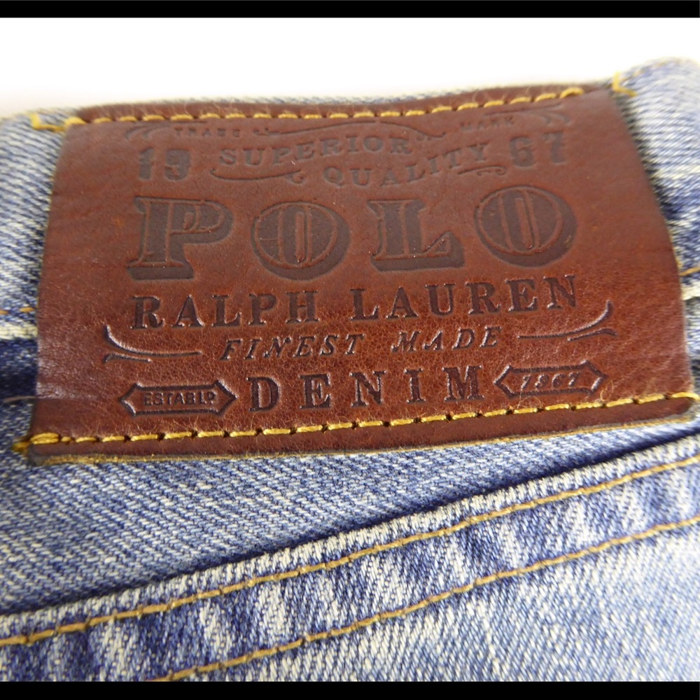 Polo Ralph Lauren Distressed Denim Jeans Mens